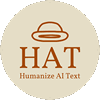 Humanize AI Text | HAT logo